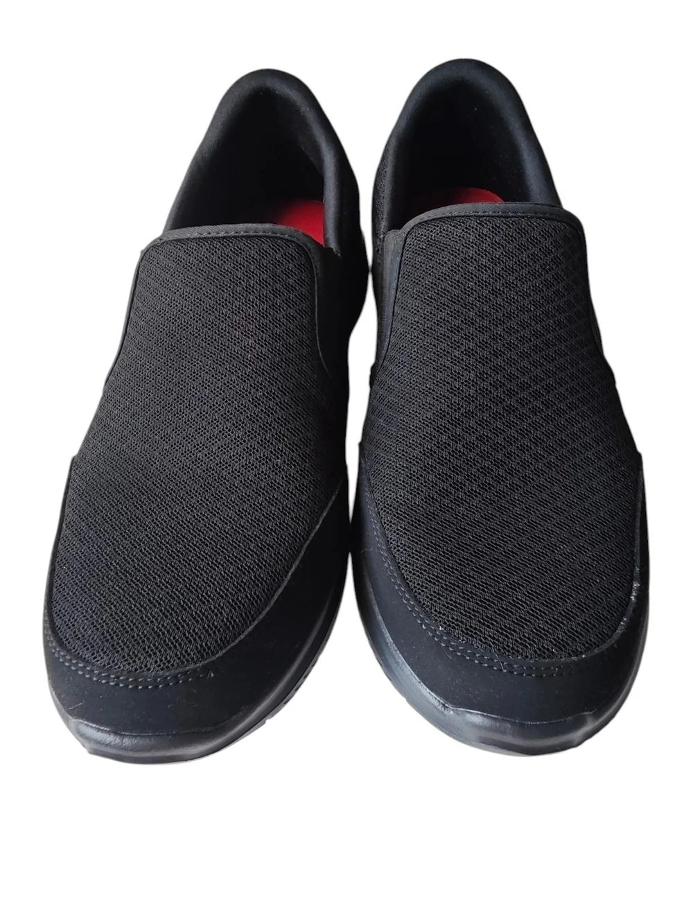 Skechers Black Slip-On Casual Work Loafer with Memory Foam